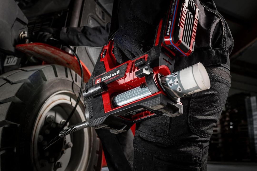 Original Einhell Kartuschenadapter 400 g (Zubehör für Akku-Fettpresse TP-GR 18/690 Li, passend für 4