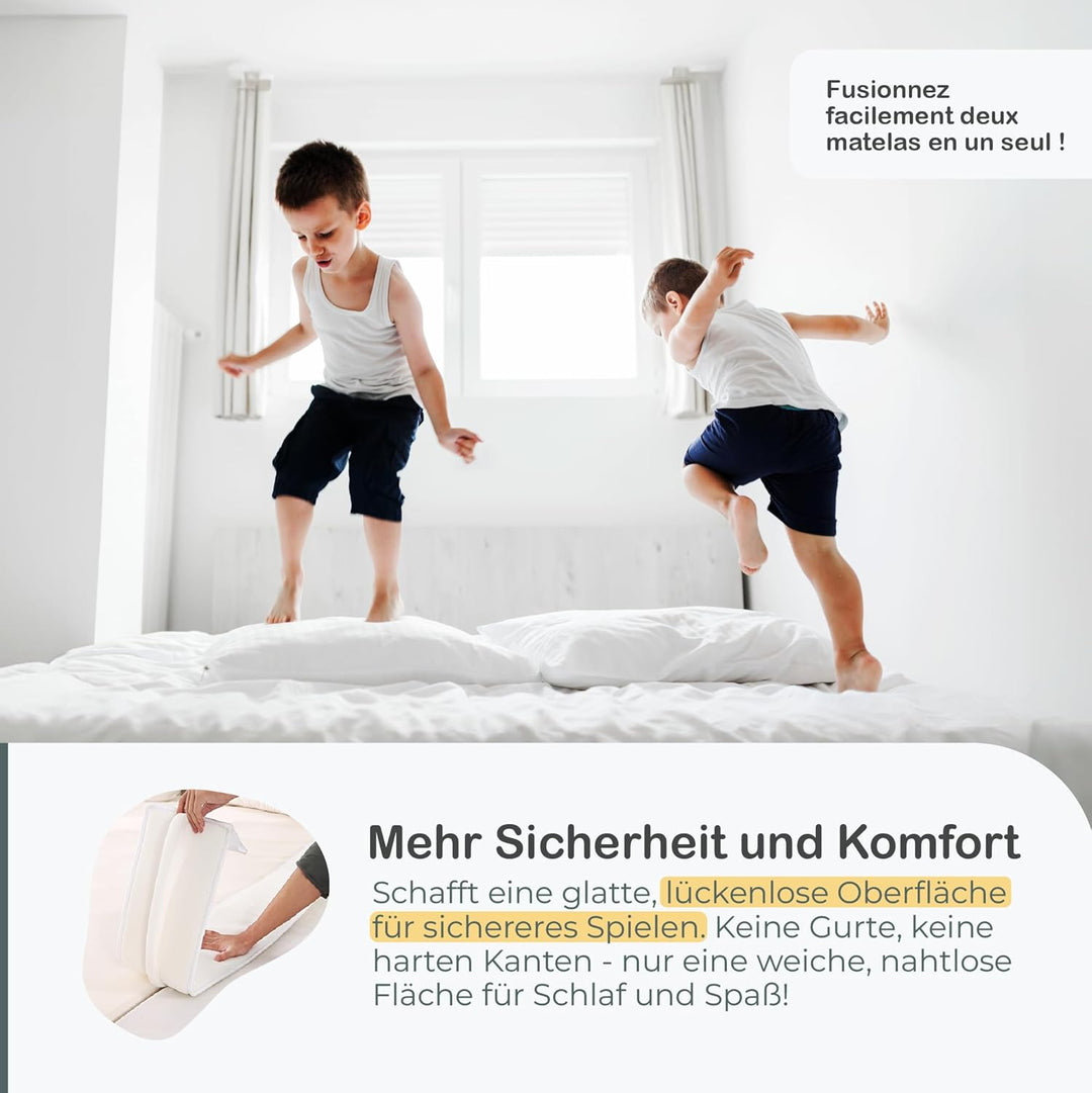 COMFYCENTRE Extra Breite Liebesbrücke für Matratzen [30 x 200cm] - Perfekt für 180 x 200 Matratzen -