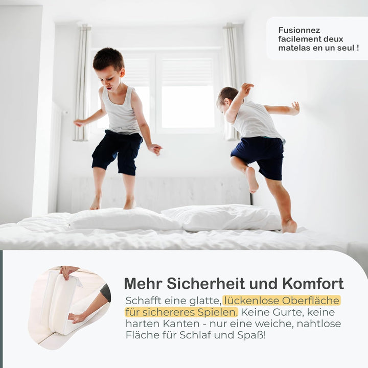 COMFYCENTRE Extra Breite Liebesbrücke für Matratzen [30 x 200cm] - Perfekt für 180 x 200 Matratzen -