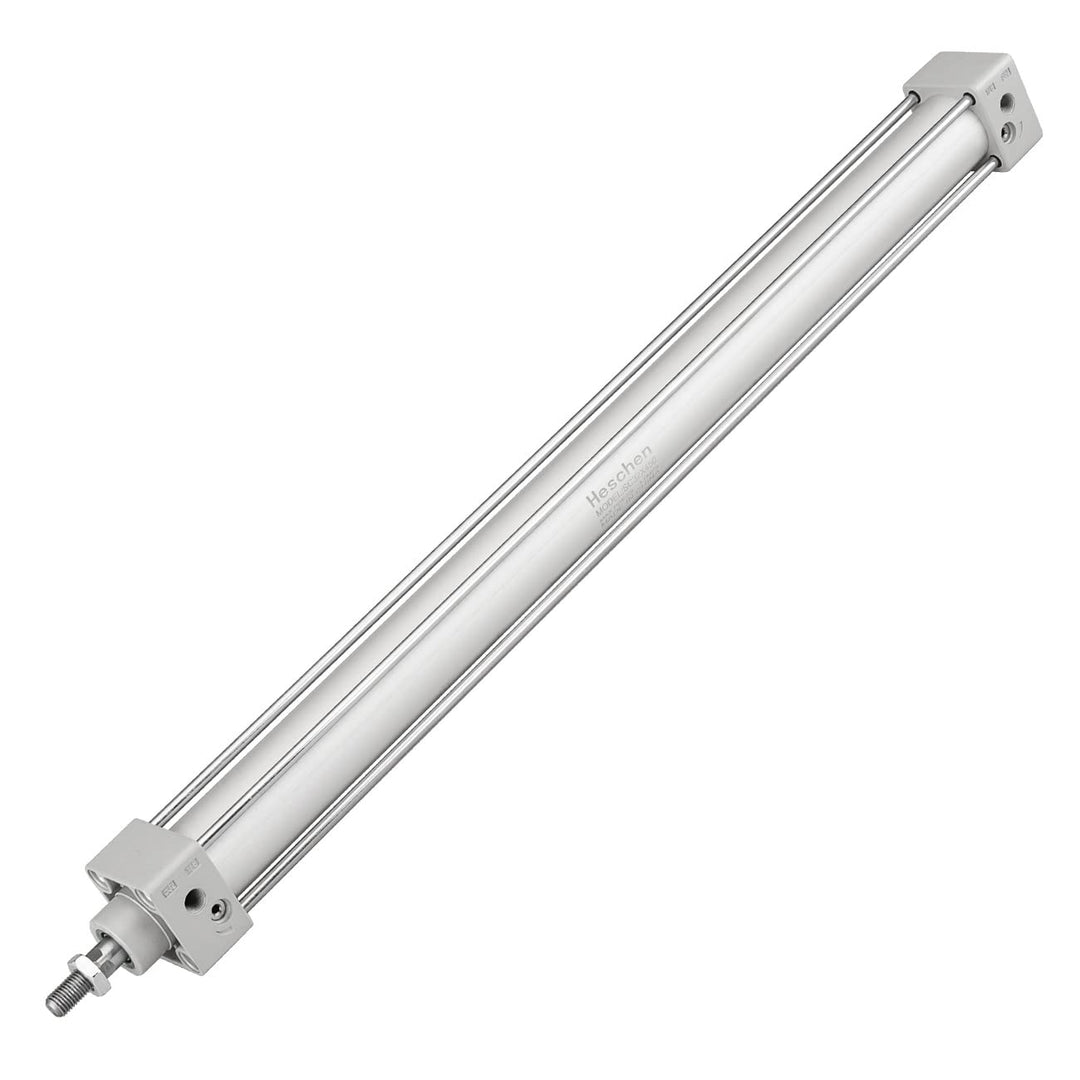 Heschen Pneumatischer Standard-Zylinder, SC 32-450, PT1/8 Anschluss, 32mm Bohrung, 450mm Hub, Einzel