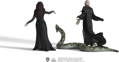 schleich 42684 Lord Voldemort, Nagini & Bellatrix Lestrange, ab 6 Jahren, HARRY POTTER - Spielfigur,