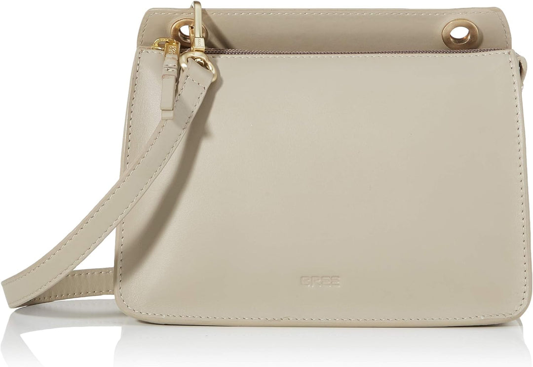 BREE Elfin 2 Schultertasche Braun (Cobblestone), Braun (Cobblestone)
