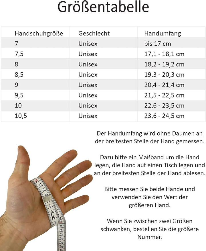 Rohn Moden Fingerhandschuhe Hochstein echt Lammfell für Damen und Herren, Handschuhe in Premiumquali