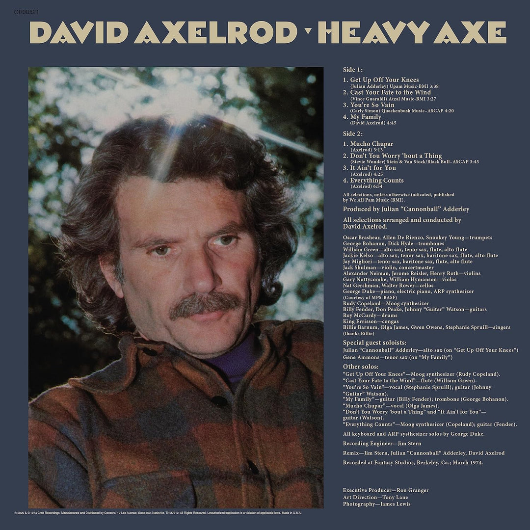 Heavy Axe, Vinyl