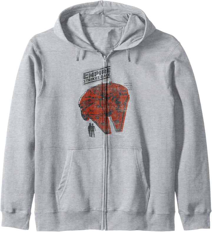 Star Wars Vintage Falcon Zoom Kapuzenjacke