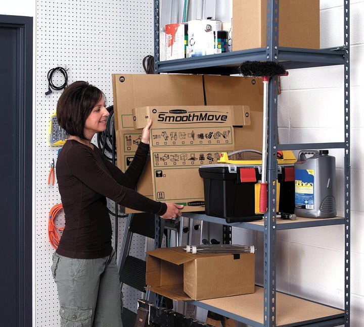Bankers Box by Fellowes Transit grosse Umzugskiste, 5er-Pack, 47 x 48 x 41,2 cm, 47 x 48 x 41,2 cm