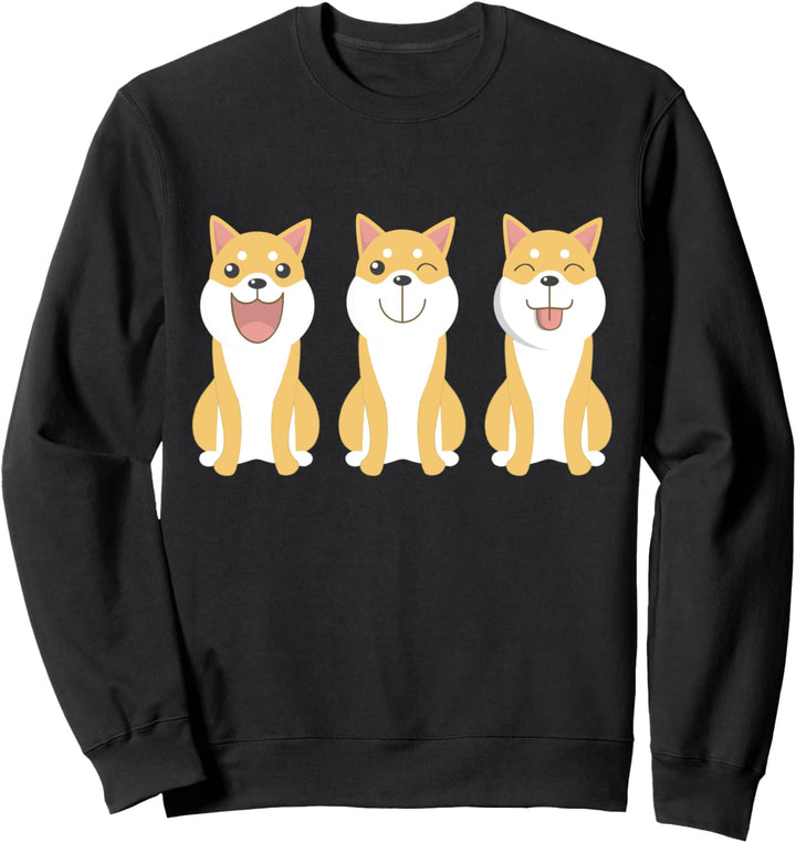Süsse Shiba Inu Hundefreundin Kawaii Shiba Inu Sweatshirt