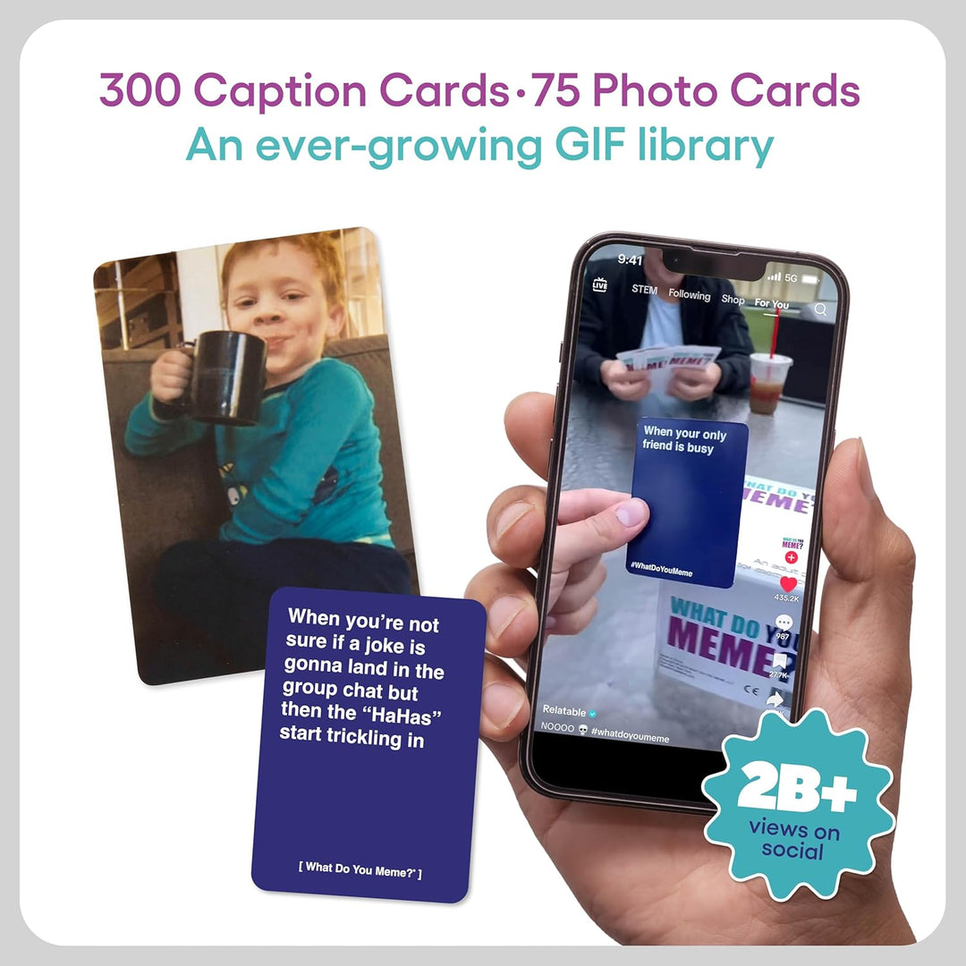 What Do You Meme? Core Game Refreshed Edition - The Hilarious Adult Party Game for Meme Lovers Klass