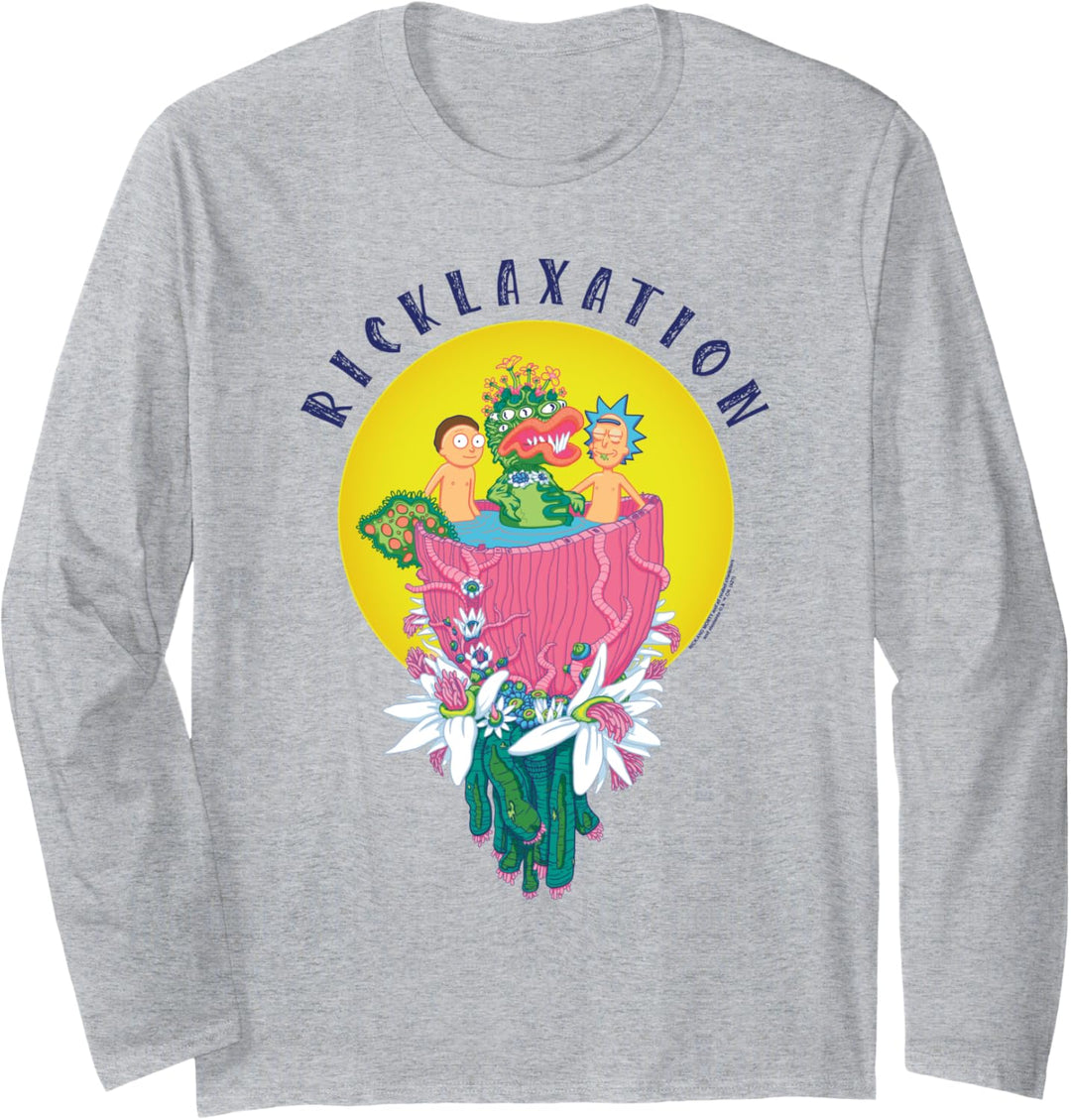 Rick and Morty Ricklaxation Langarmshirt