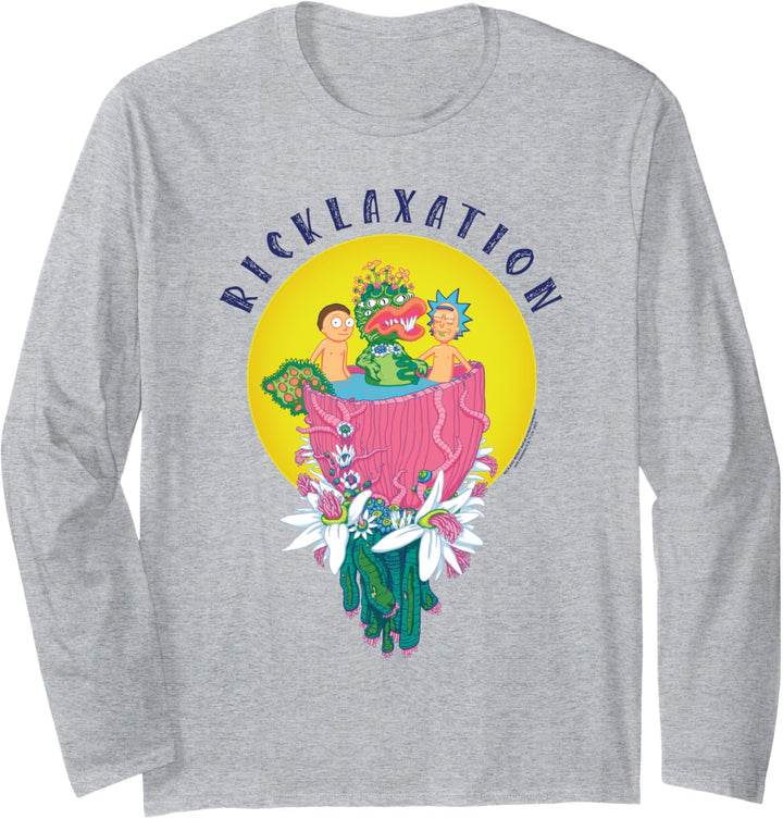 Rick and Morty Ricklaxation Langarmshirt