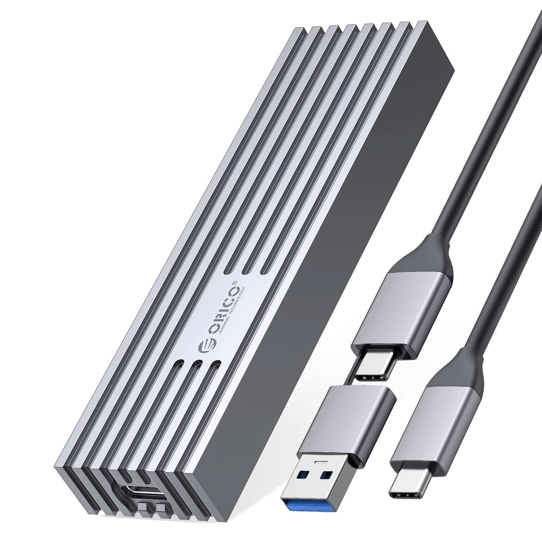 ORICO M.2 NVMe SSD Gehäuse auf USB-C PCIe Adapter 10 Gbps USB3.2 Gen2 für NVMe M-Key/M+B Key SSD 223