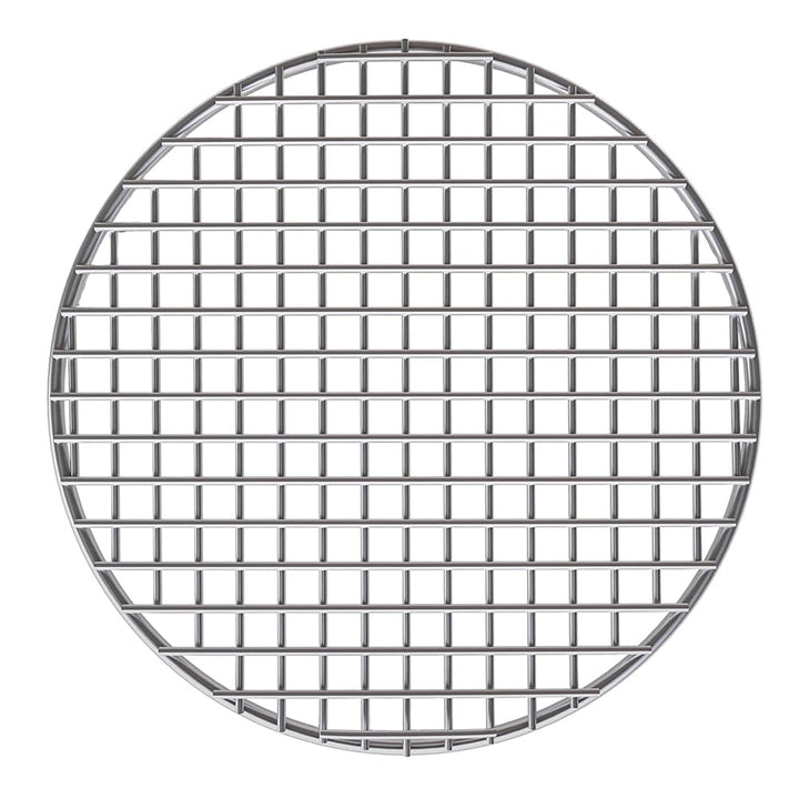 Turbokey Rundes Grillrost, Edelstahl, Durchmesser 15 cm, schweres Kreuzdraht, Dampfkühlung, Grillros