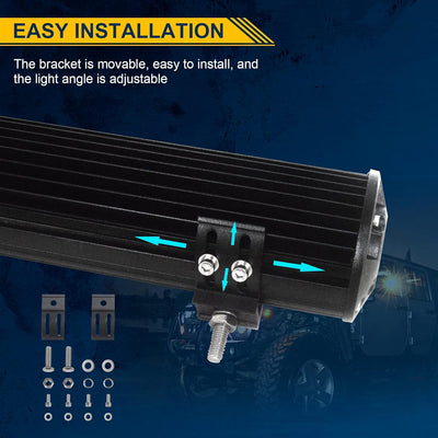 Willpower 20 Zoll 51CM 420W Led Arbeitsscheinwerfer Bar Led Scheinwerfer 12V 24V Wasserdicht Flutlic