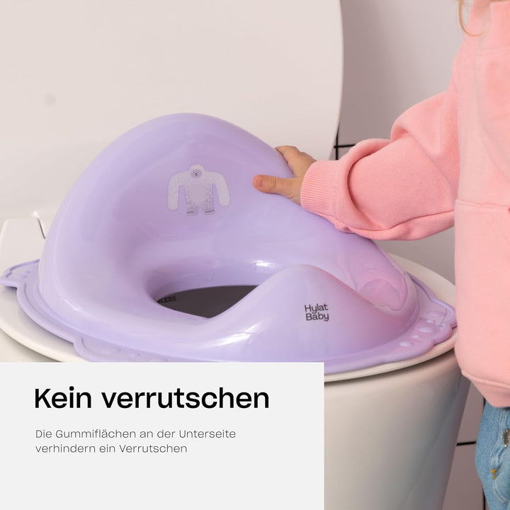 Hylat Baby 3in1 Töpfchen-Set für Kinder - Toilettensitz, Tritthocker & Töpfchen - Kindertoilette für