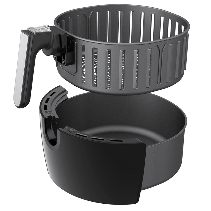 Innsky Heissluftfritteuse Ersatzkorb 5,5 l für Innsky Air Fryer, antihaftbeschichteter Frittierkorb,