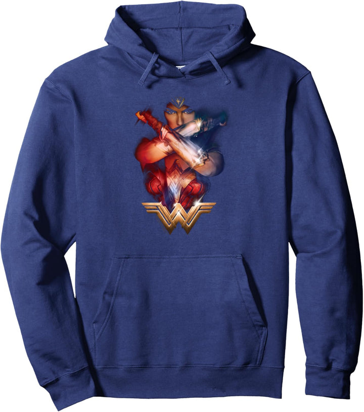 Wonder Woman Movie Arms Crossed Pullover Hoodie