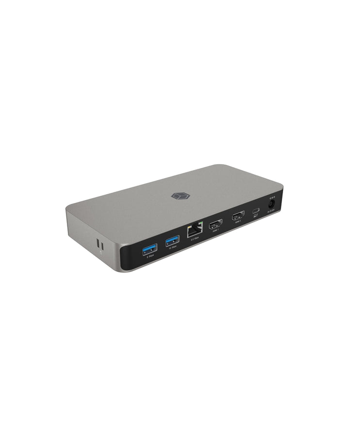 ICY BOX USB4 Docking Station (10-in-1) für 2 Monitore (2x HDMI 2.1), 4K 120Hz / 8K 60Hz, 4x USB HUB,