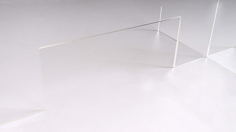 Queence | Hochwertiger Spuckschutz aus Acrylglas | Ideal für Verkaufs-/ und Empfangstresen | Thekena