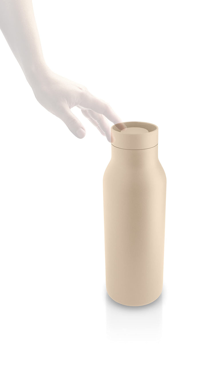 EVA SOLO | Urban Iso.flasche 0,5l Soft beige |Hält Wasser länger kalt | Soft beige