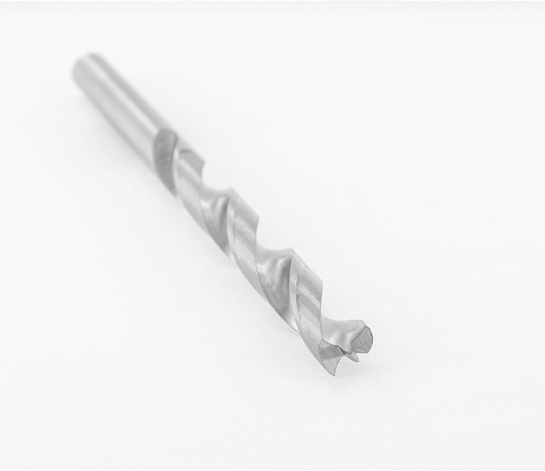 ENT 50055 Holzbohrer Ø 5,5 mm im 3er-Pack, HSS-G mit Zentrierspitze und Vorschneider, Nutzlänge 52 m