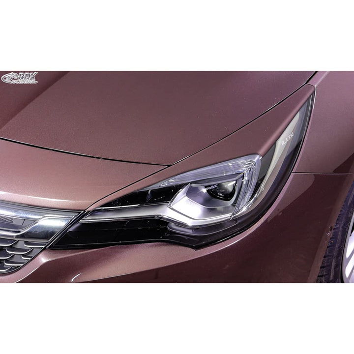 Scheinwerferblenden kompatibel mit Opel Astra K HB 5-türer/Sportstourer 2015-2021 (ABS)