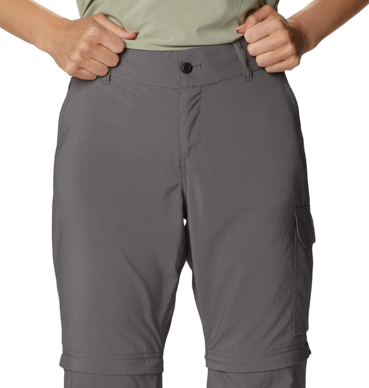 Columbia Damen Umwandelbare Wanderhose Silver Ridge Utility Spring Summer 2024 6 City Grey, Spring S