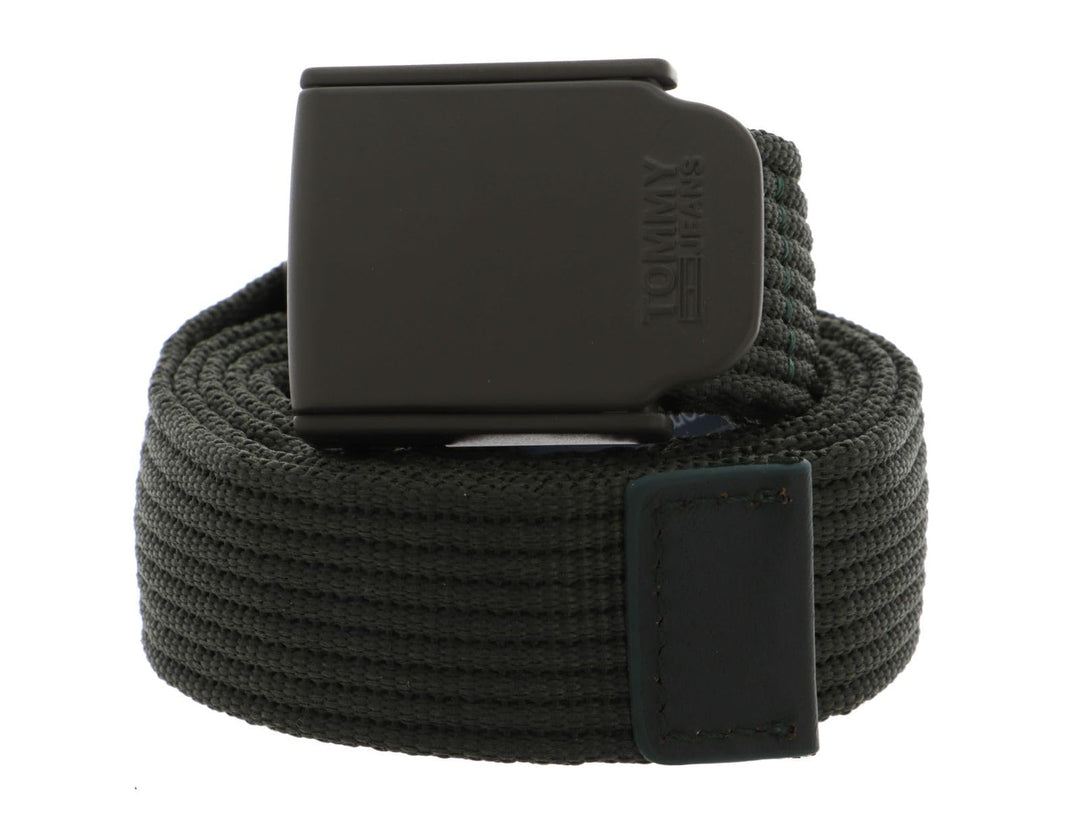 Tommy Hilfiger TJM Plaque Belt 3.5 W110 Dark Olive