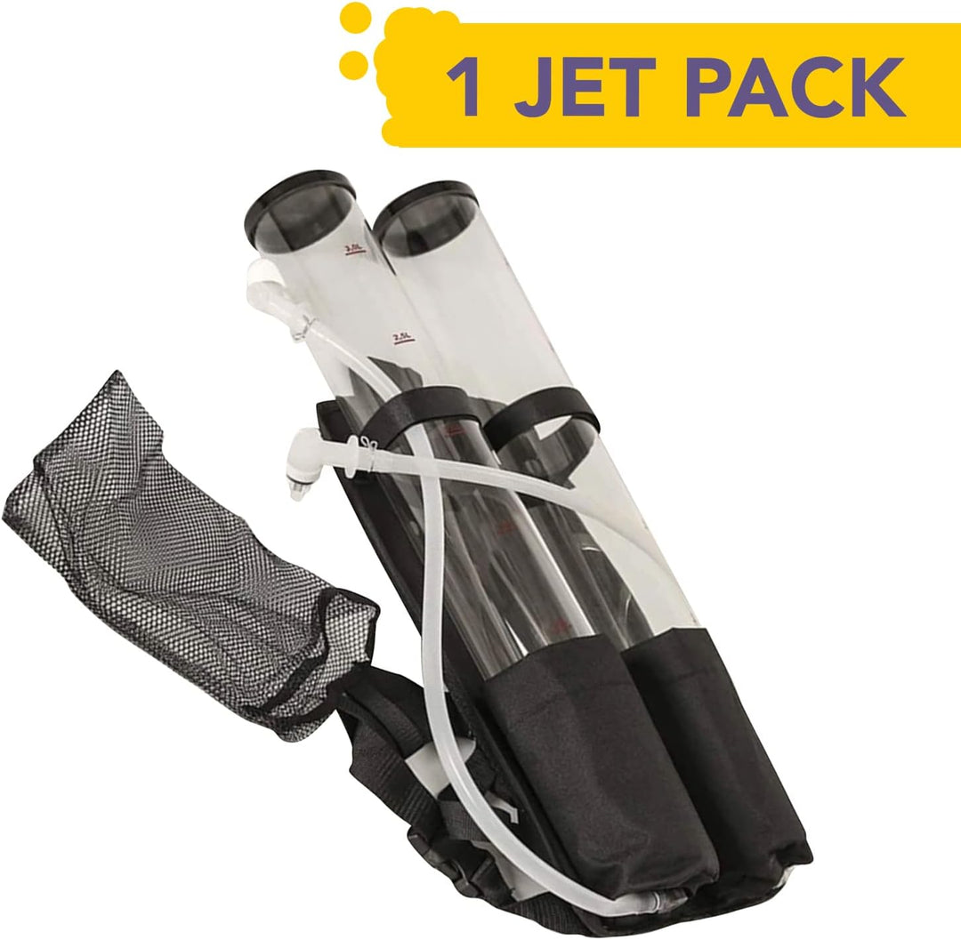 Doppelte Biergiraffe Jet Pack | Getränkespender | Rucksack | Premium Qualität | 2 Tanks | 2 x 3L Get