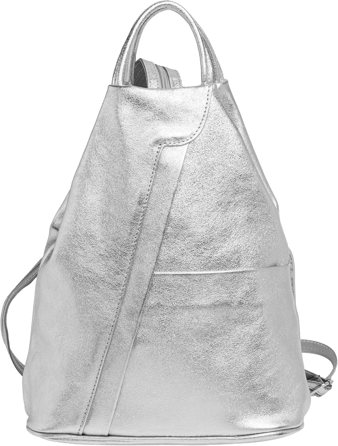 Caspar TL782 2 in 1 Leder Rucksack Handtasche