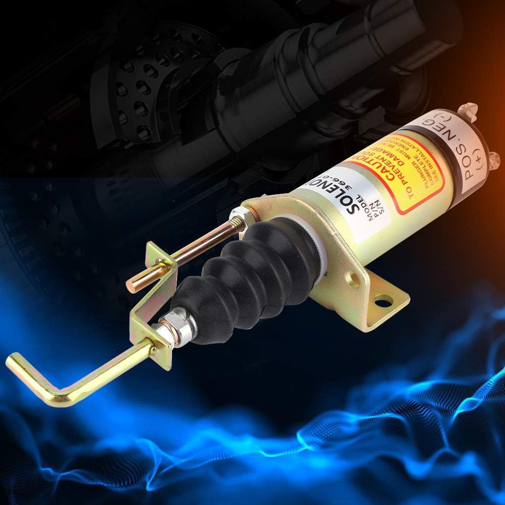 366-07197 SA-3405T Abschaltmagnetventil für Dieselgenerator Stromausfallventil Kraftstoffabschaltmag