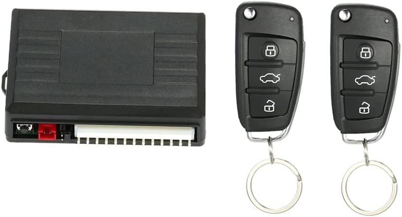 Shkalacar Zentralverriegelung Universal Autotürschloss Kofferraumentriegelung, Alarmanlage Auto, Aut