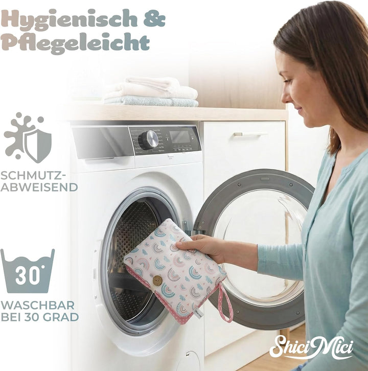 kleine Windeltasche für unterwegs | Wickeltisch Organizer | Wickeltasche Organizer | Baby Wickelorga