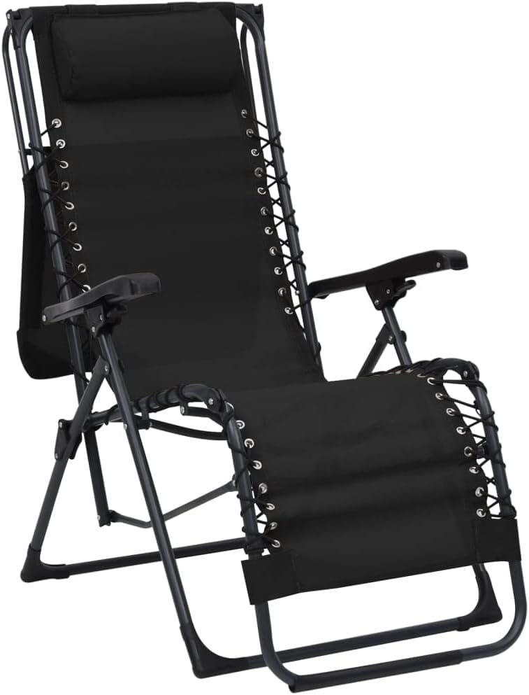 vidaXL Liegestuhl Klappbar Gartenstuhl Sonnenliege Relaxliege Gartenliege Strandliege Campingstuhl R