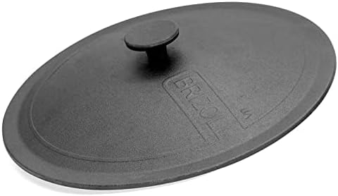 Gusseisen Kazan 10L Schwenktopf Kasan mit Deckel aus Gusseisen Wokpfanne Grill Cast Iron Campingtopf