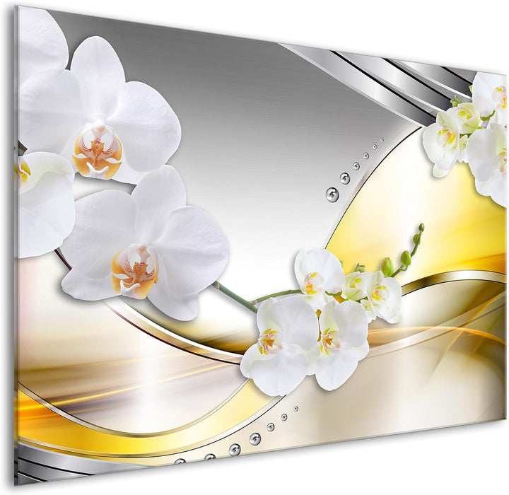 murando Spritzschutz Glas für Küche 80x60 cm Küchenrückwand Küchenspritzschutz Fliesenschutz Glasbil