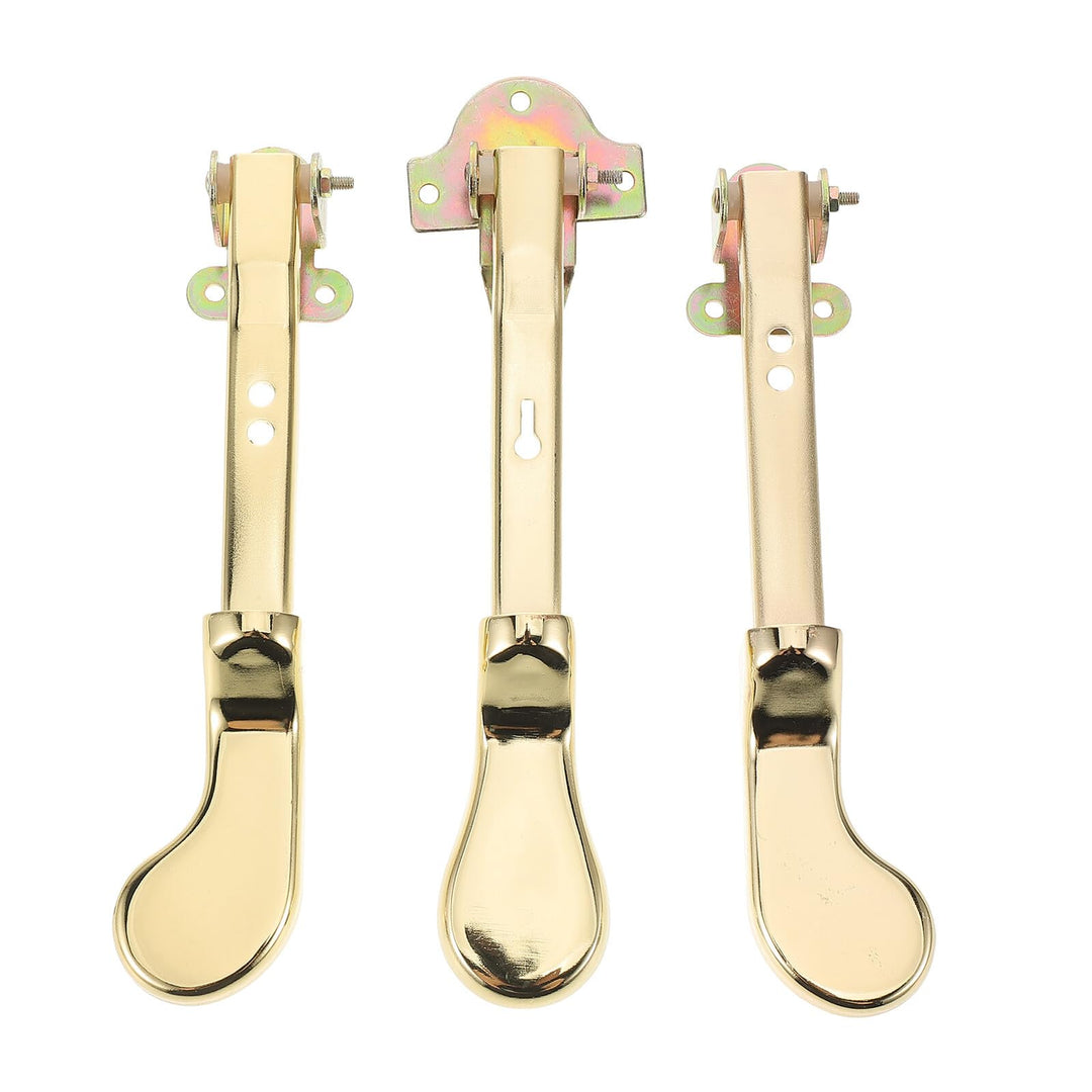 MAGICLULU 3 Stück Klavier Ersatz Sustain Pedal aus Metall mit Doppelbohrung Fusspedal für Aufrechte