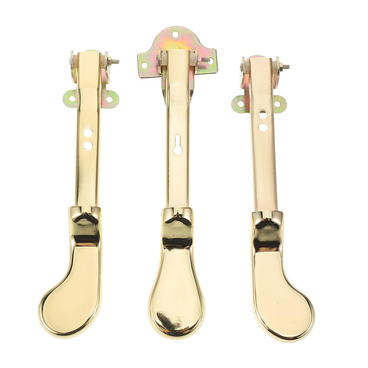 MAGICLULU 3 Stück Klavier Ersatz Sustain Pedal aus Metall mit Doppelbohrung Fusspedal für Aufrechte