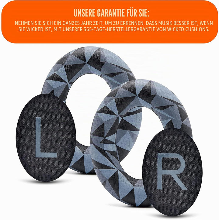 WC Wicked Cushions Verbesserte Ersatz-Ohrpolster für Bose 700 Noise Cancelling-Kopfhörer (NC700) – w