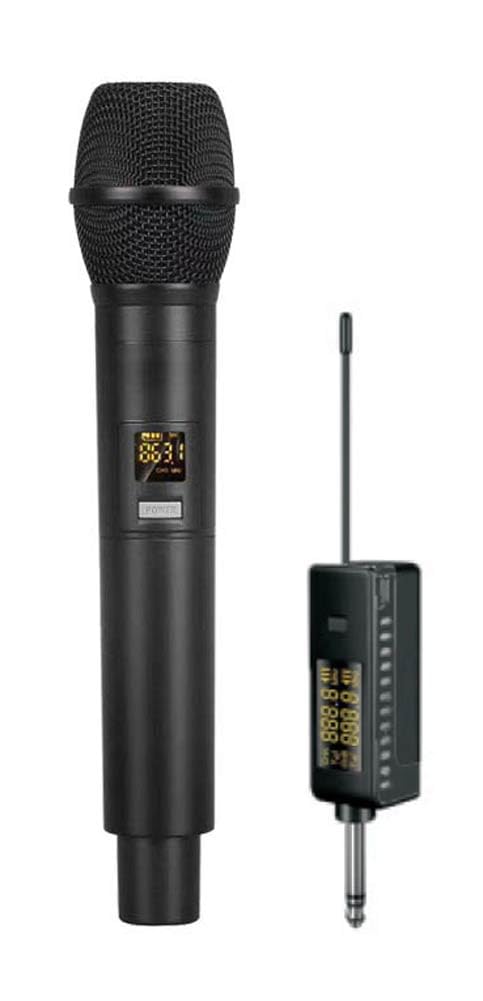 E-Lektron UHF Funkmikrofon Satz mit Ansteck-Empfänger (U-1), U-1