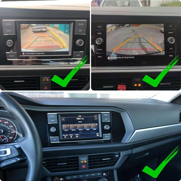 Rückfahrkamera für Skoda Kodiaq 2017-2023,VW T Cross T-Cross 2018-2023,Audi A5 2017-2025 CANbus-Rück