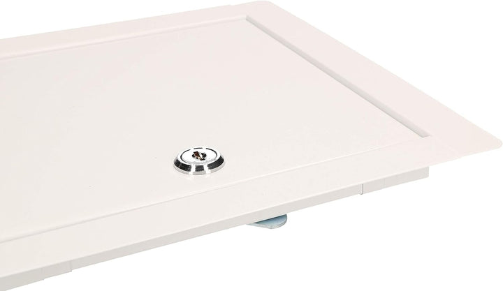 KOTARBAU® Revisionsklappe - 40 x 25 cm - Revisionstür Trockenbau - mit Schloss + 2 Schlüssel - Wartu