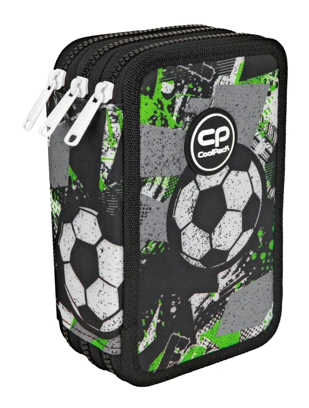 Fussball Coolpack 3-Fach Federmappe Federtasche XXL 44 TLG. Mäppchen NEU