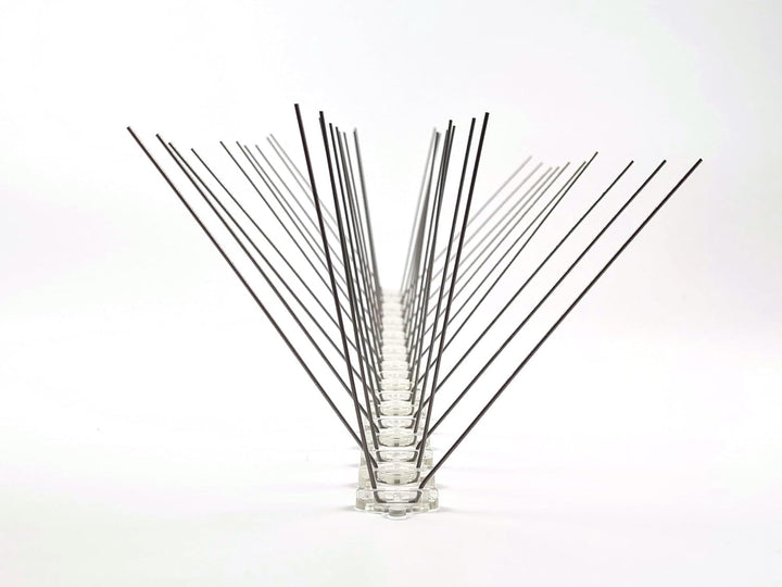 5 Meter Vogelabwehr, Taubenabwehr - 20 St. x 25 cm Lange Leiste mit 4 Reihen