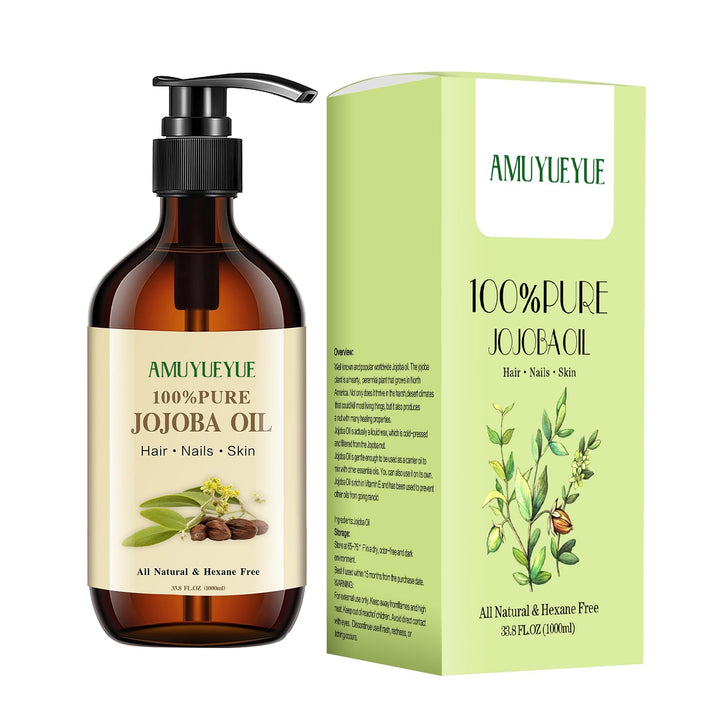 100% Bio Jojobaöl für Haut und Haar 1000ml