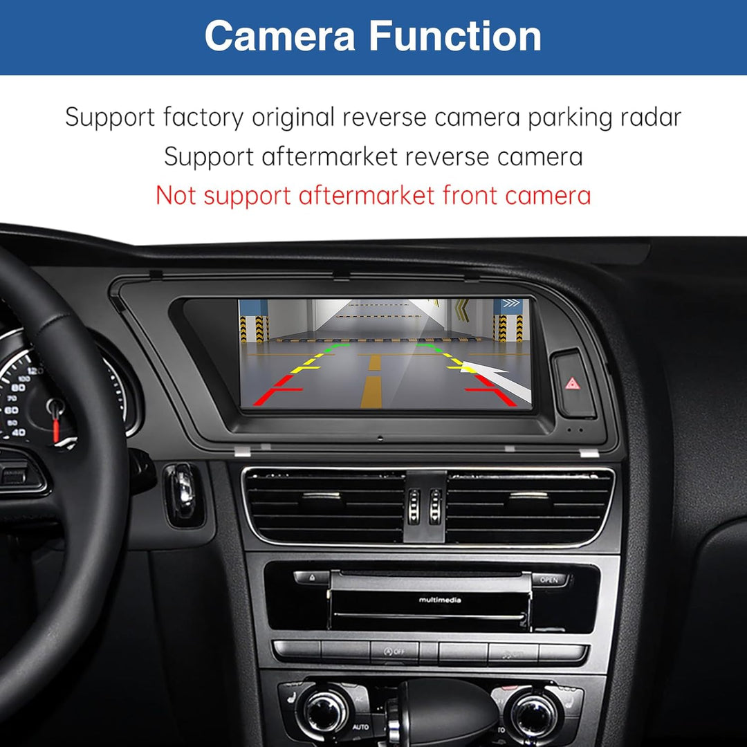 Road Top 8,9 Zoll Autoradio Drahtlos CarPlay Touchscreen für Audi A4 2009-2015 Jahr mit 3GMMI, Autor