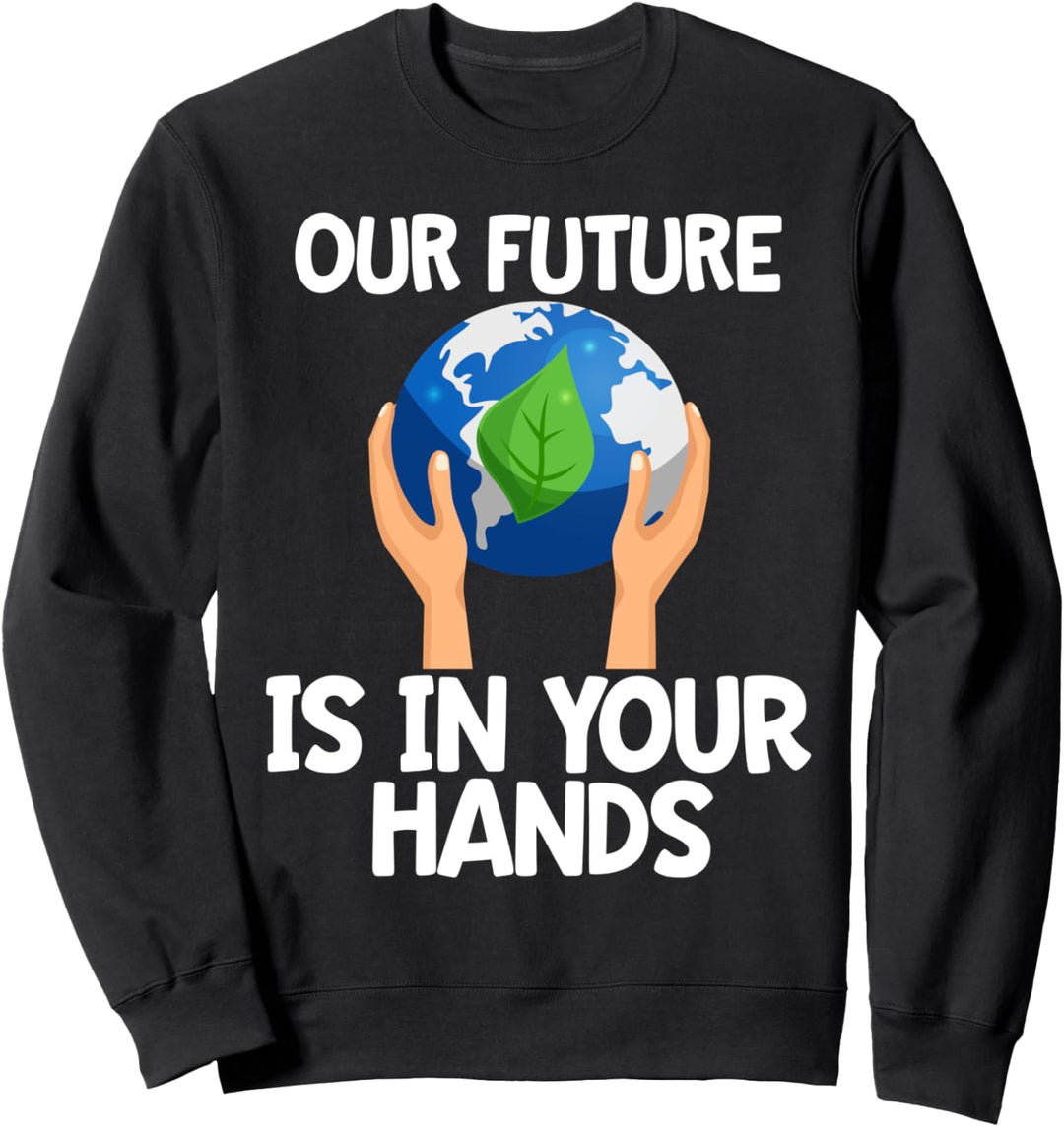 Scherzt Klimawandel-Shirt-Geschenk unser zukünftiger Sweatshirt