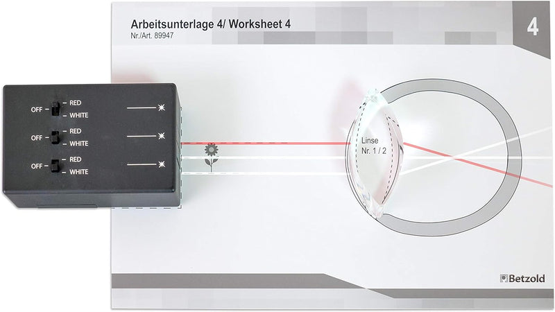 Betzold - Experimentier-Set Optik Bildentstehung im Auge - Experimente Nocolor, Nocolor