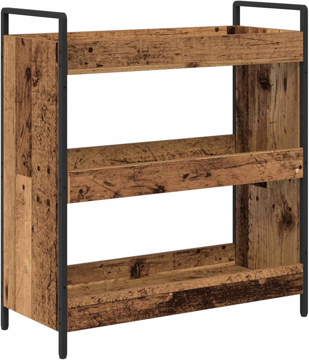 vidaXL Küchentrolley Altholz 70 x 30 x 82 cm Holzwerkstoff, Moderner Küchentrolley, robuster Holz, p