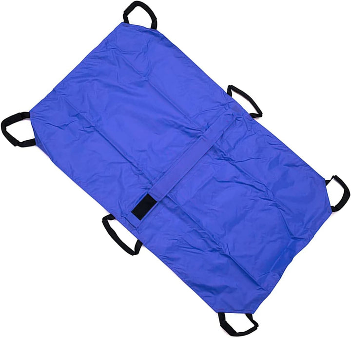 Haustiertrage Trage Faltbare Transport Notfalltrage mit 6 Griffe Nylon fest Anti-Biss-Haustiertrage,