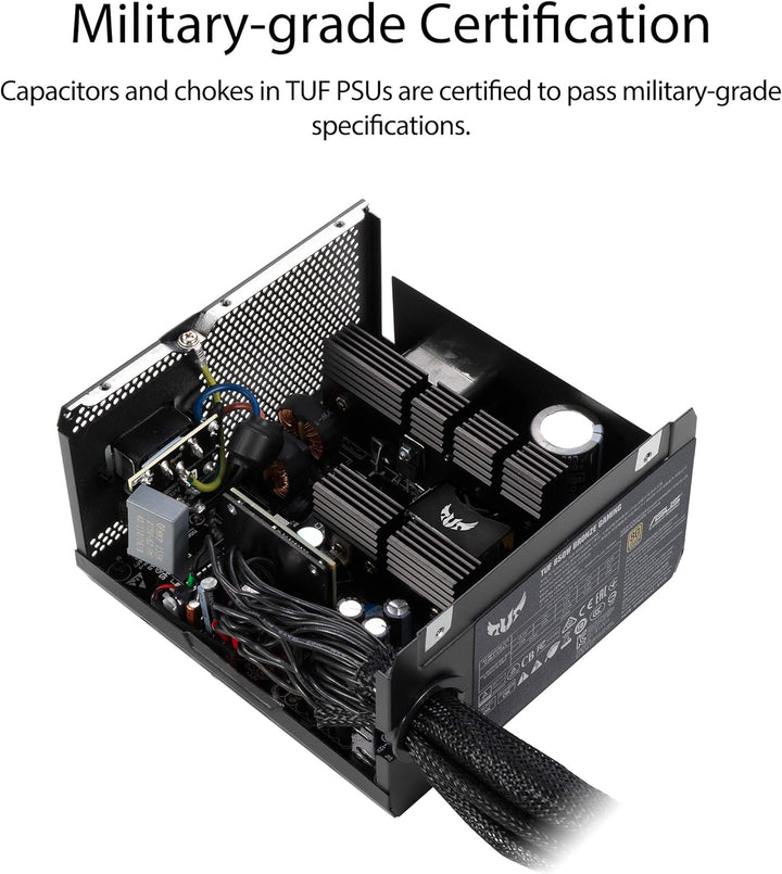 ASUS TUF Gaming 750W Bronze Netzteil (750 Watt, 0dB-Technologie, 80cm 8-Pin CPU-Anschluss (EPS 12V),